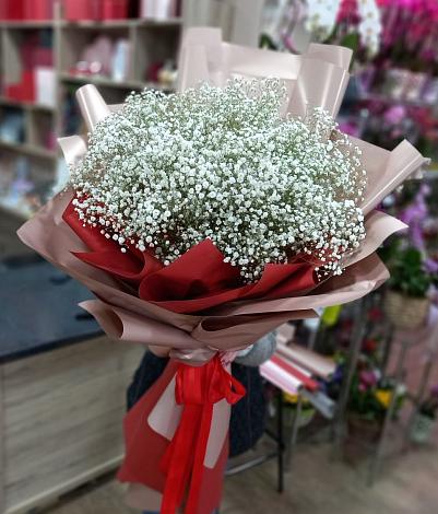 Букет цветов из: Гипсофила в Зорино