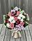Букет цветов из: Альстромерии, Гвоздики, Розы и Хризантемы в Зорино