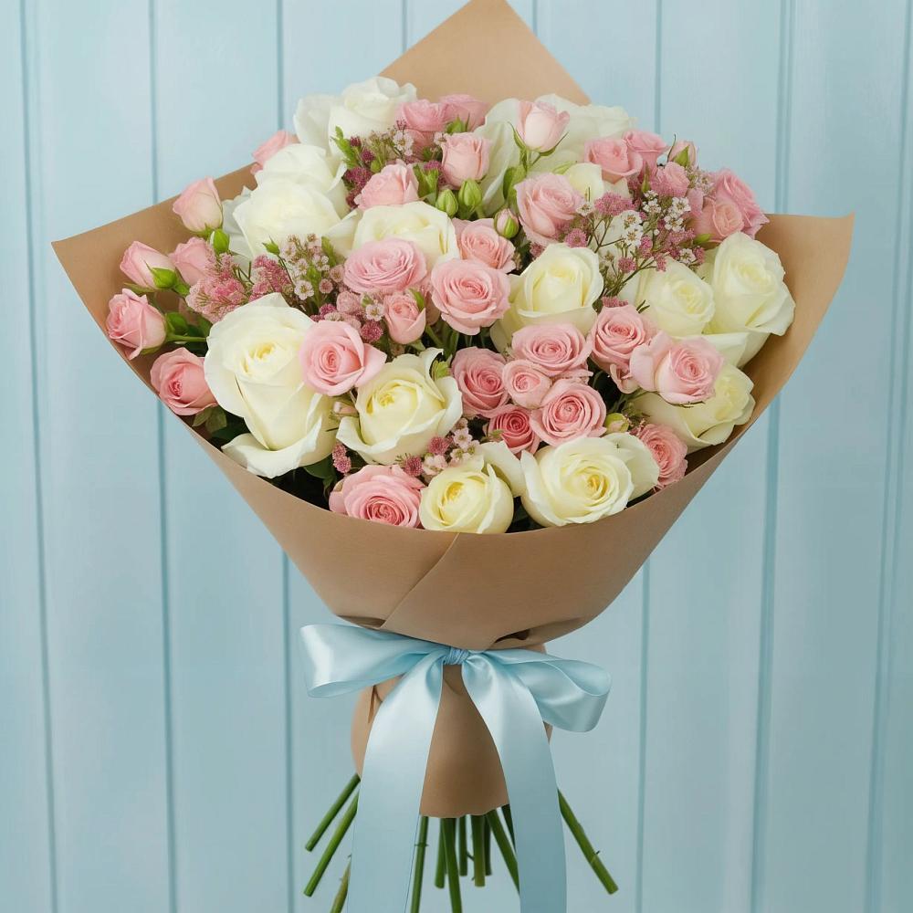 Букет цветов из: Розы в Зорино