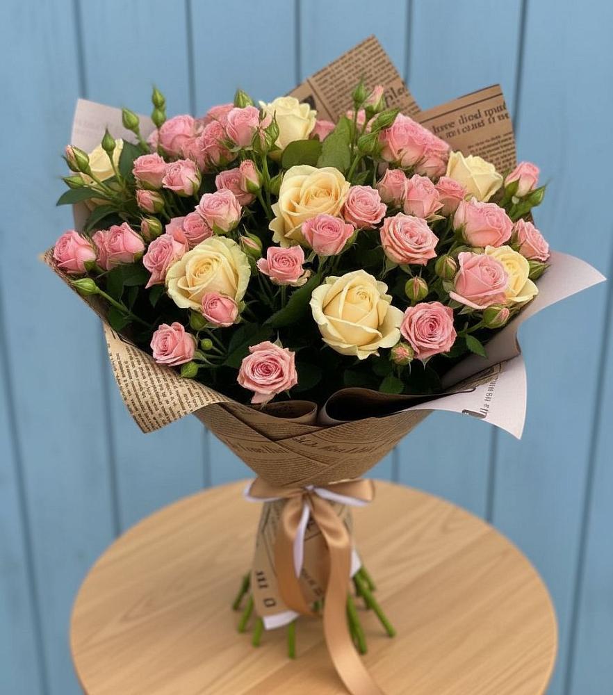 Букет цветов из: Розы в Зорино