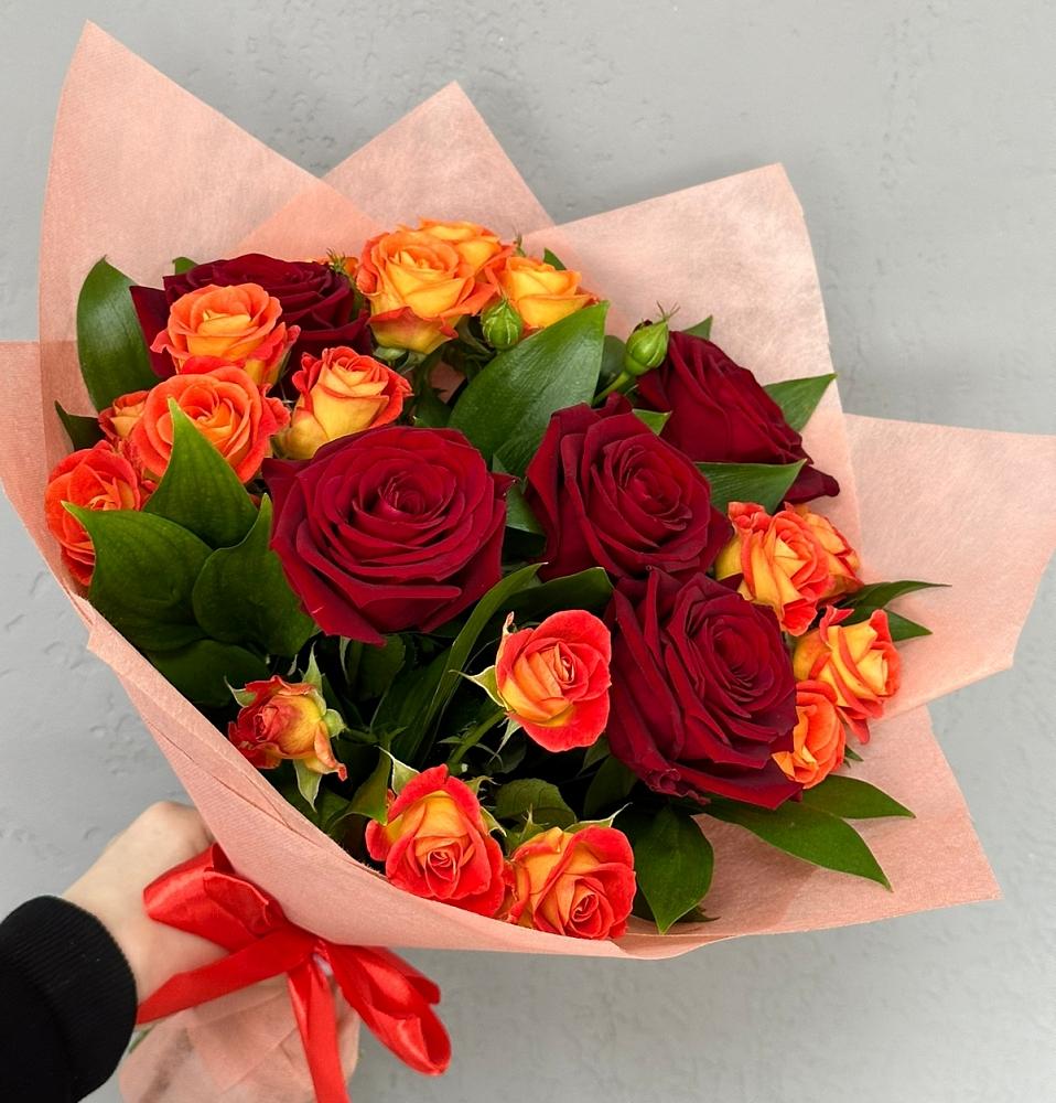 Букет Любовь и восторг в Зорино