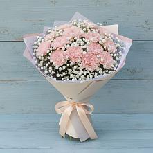 Букет цветов из:  Гвоздики в Зорино