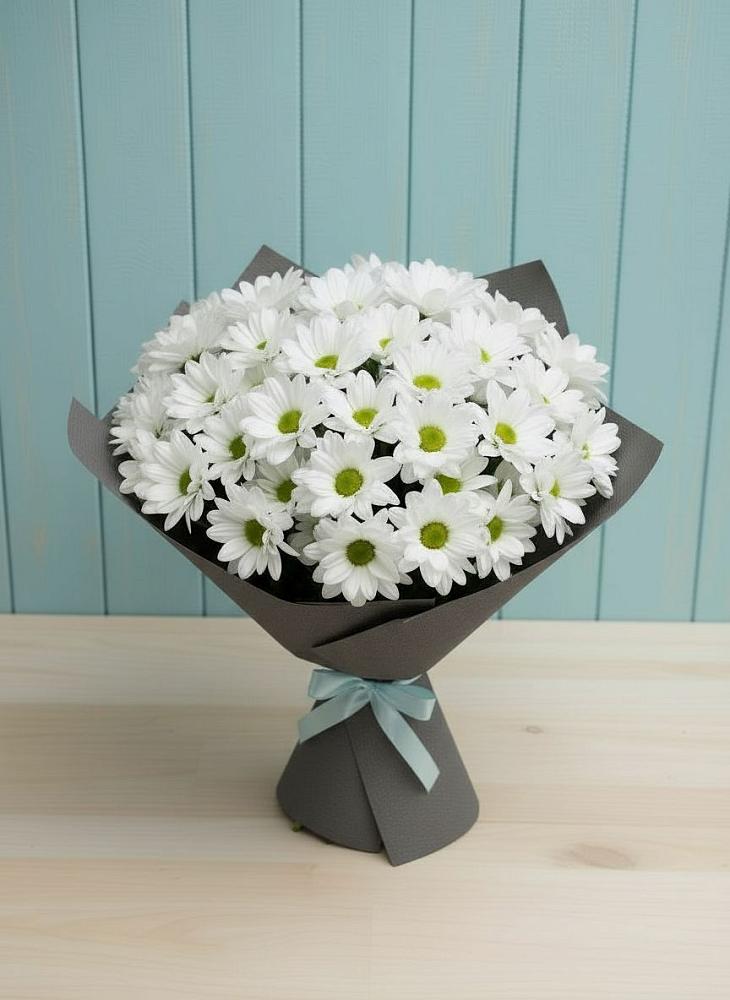 Букет цветов из: Хризантемы в Зорино