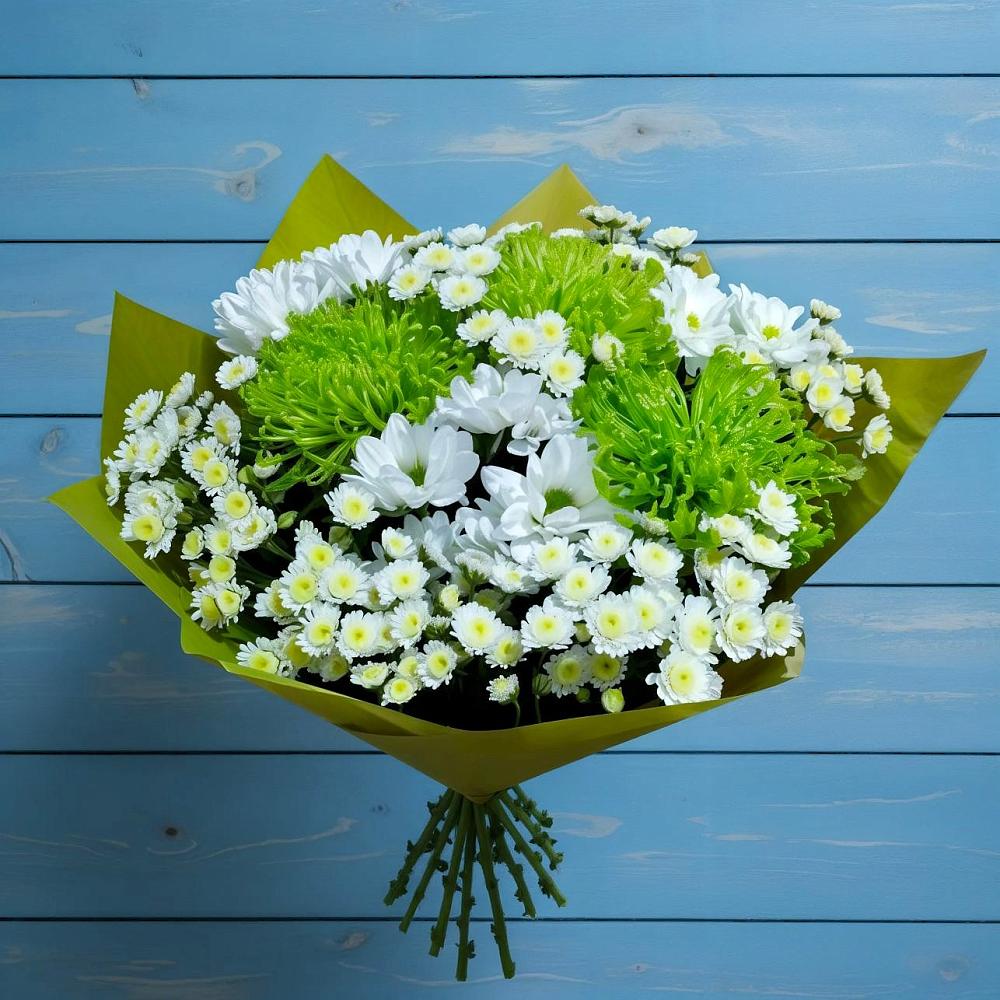 Букет цветов из: Хризантемы в Зорино