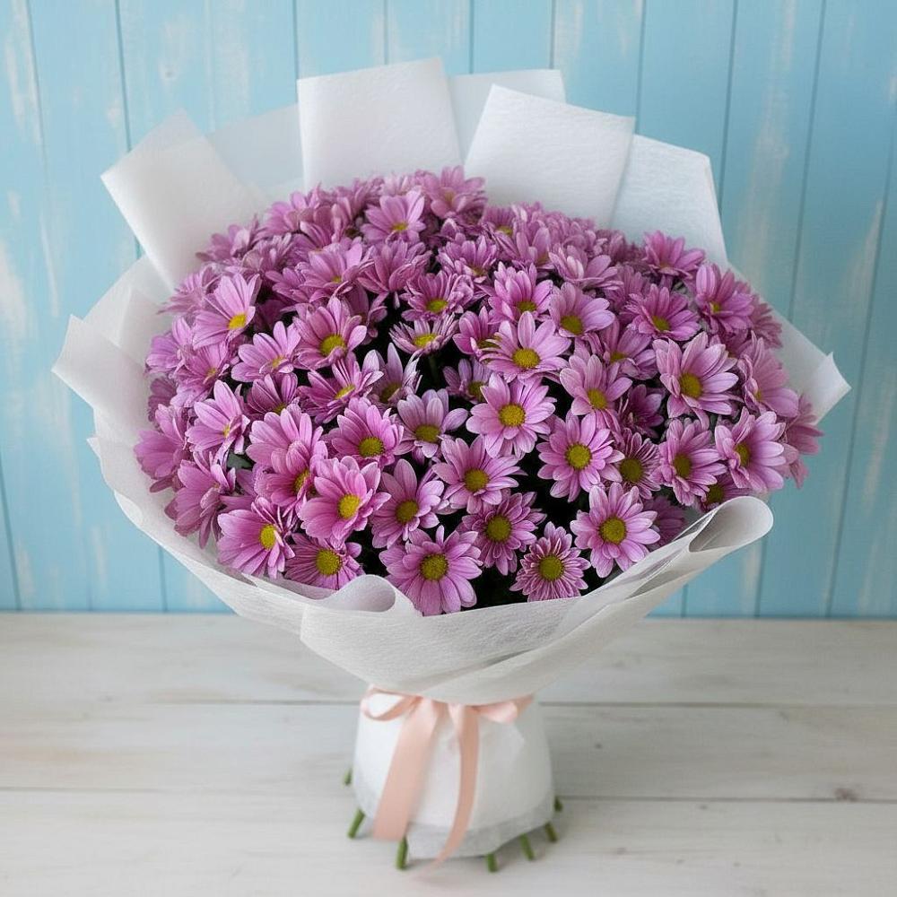 Букет цветов из: Хризантемы в Зорино