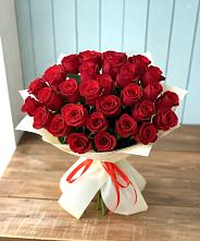 Букет 29 Красных роз в Зорино