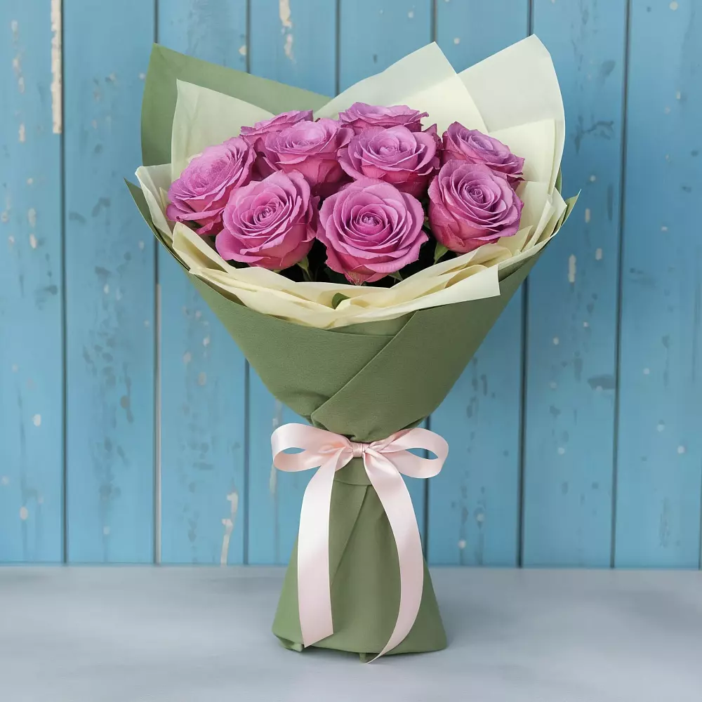 Букет Розы Фёрст Леди в Зорино