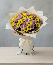 Букет цветов из:  Хризантемы в Зорино