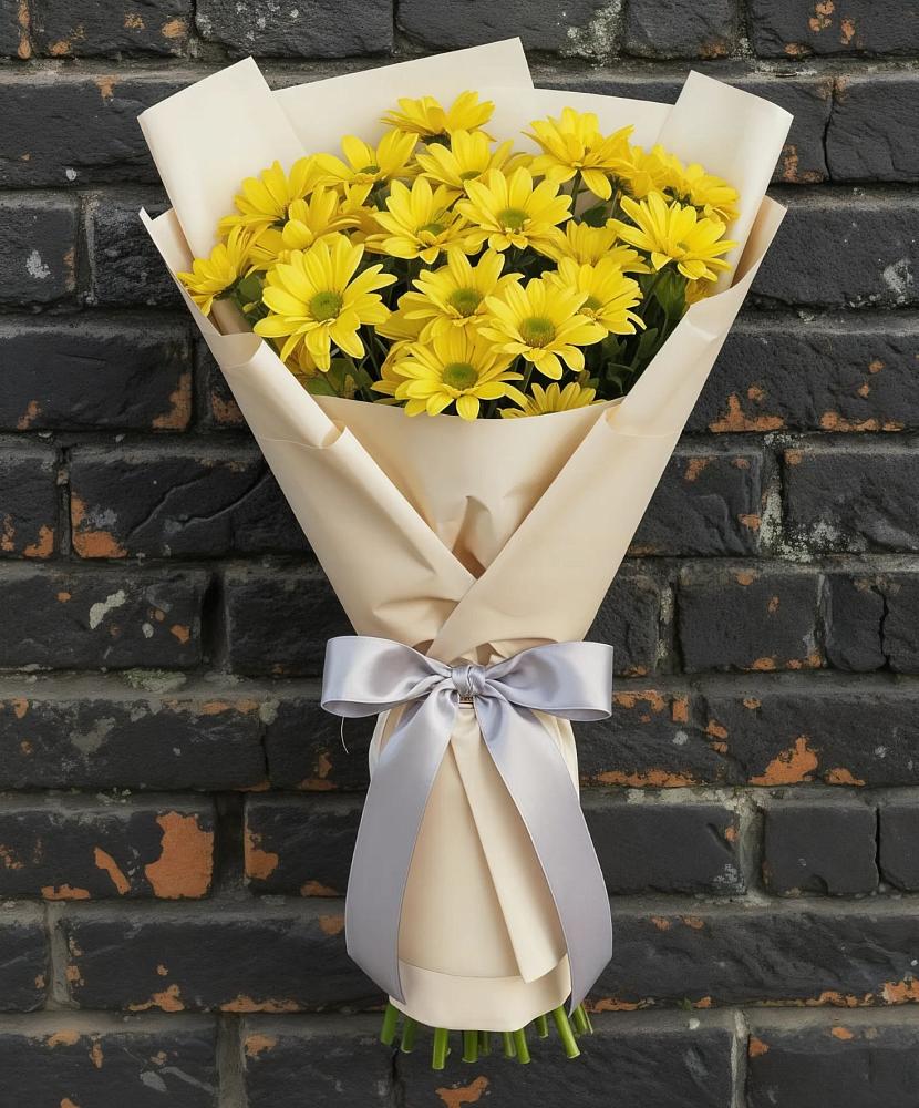 Букет цветов из: Хризантемы в Зорино