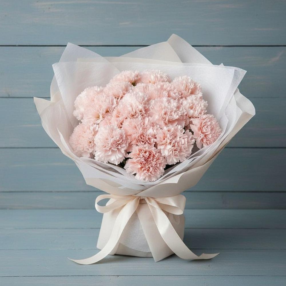 Букет цветов из: Гвоздики в Зорино