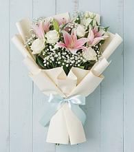 Букет цветов из:  Лилии в Зорино