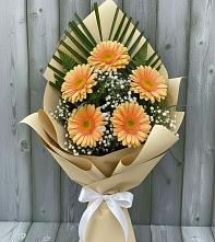 Букет цветов из:  Герберы в Зорино